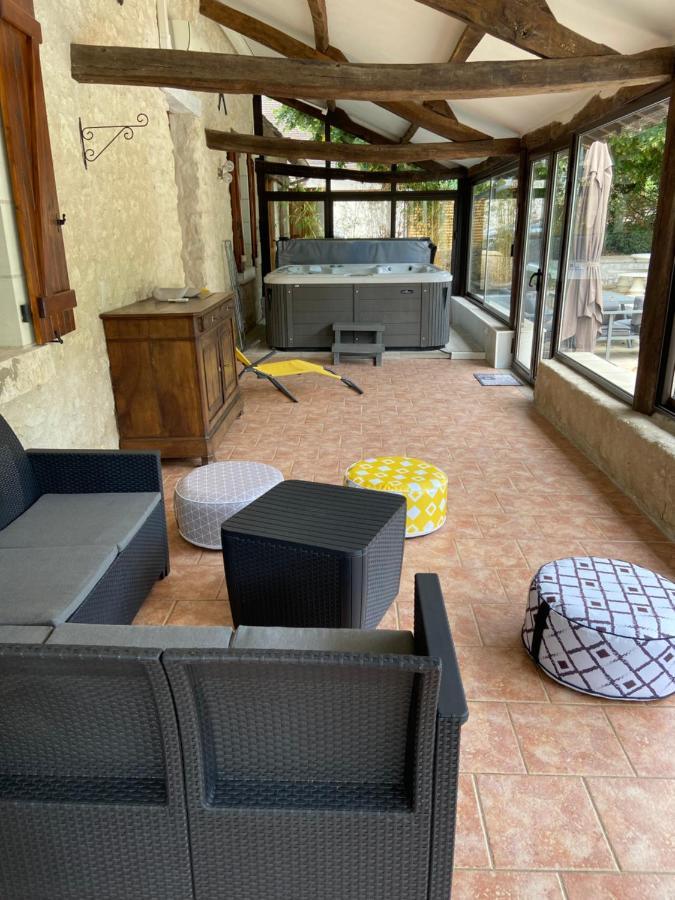 La Charmeraie : Gite De Charme, Piscine Et Spa Thésée Dış mekan fotoğraf